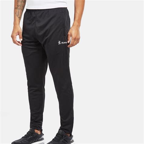 Kukri Black Retro Tapered Track Pants Uniform Store Ni