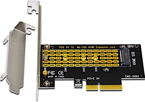 Amazon Jacobsparts M To Pcie Nvme Ssd Adapter Card