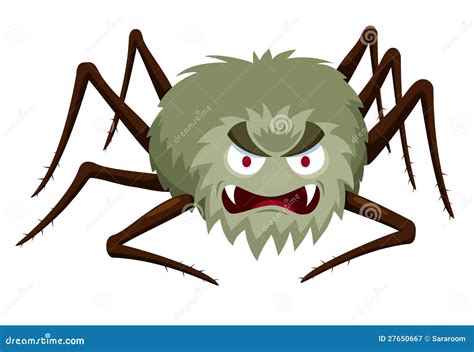 Cartoon Spider Royalty Free Stock Photography Image 27650667