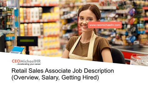 Best Retail Sales Associate Job Description Overview Salary Getting