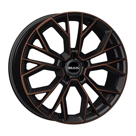 CERCHIO IN LEGA Mak Stilo Per Mercedes Benz Classe B 7 5X18 5X112 Black