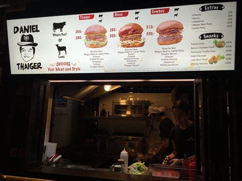 Daniel Thaiger Opens Permanent Burger Kiosk On Soi 11 Burger