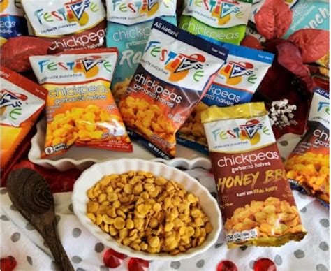 Amazon Feel Festive Roasted Chickpeas Variety Snack Pack Crunchy