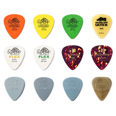 Dunlop Electric Guitar Pick Variety Pack Jim Dunlop Guitar Picks This ...