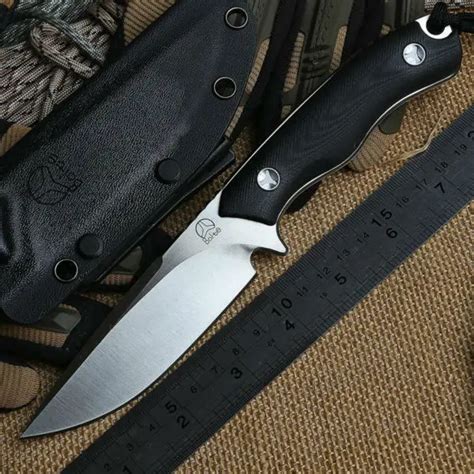 Bolte Microtech Tactical Knife Fixed D2 Blade Hunting Knife KYDEX