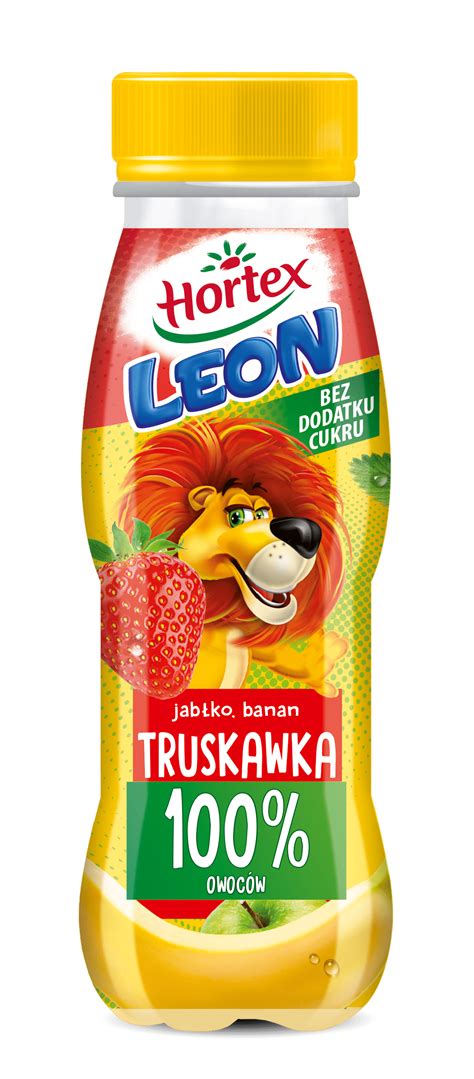 Jablko Banan Truskawka Koktajl Owocowy APet 300ml Hortex Prosto Z