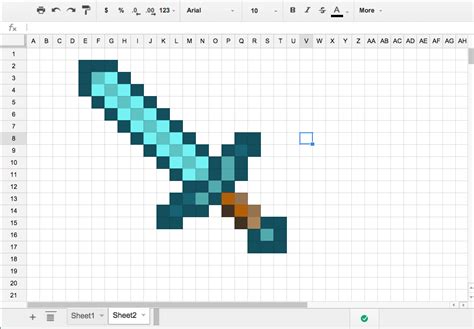 Google Sheets: Create Pixel Art - Teacher Tech