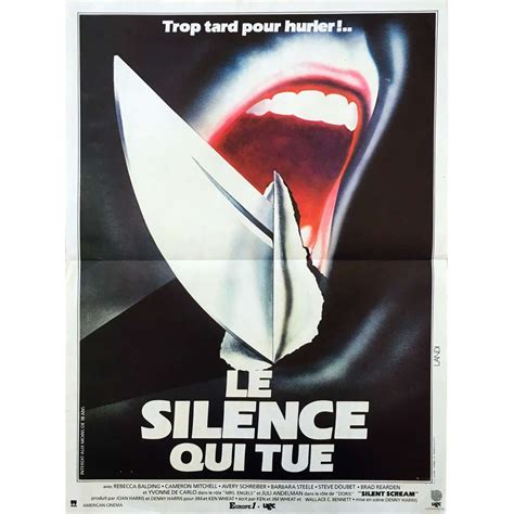 THE SILENT SCREAM Movie Poster 15x21 in.