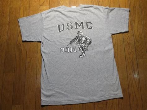 Usmarine Corps T Shirt Sizem Used マツザキ商店