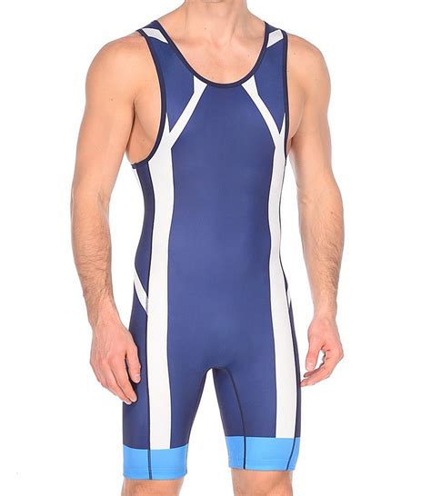 Трико Asics борцовское Wrestling Singlet синее размер L купить в СПб ...