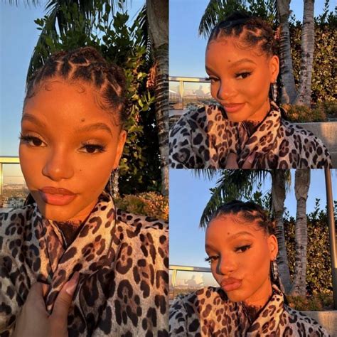 Halle Bailey Se Mostr Muy Sonriente Con Su Novio En Medio De Un Rumor