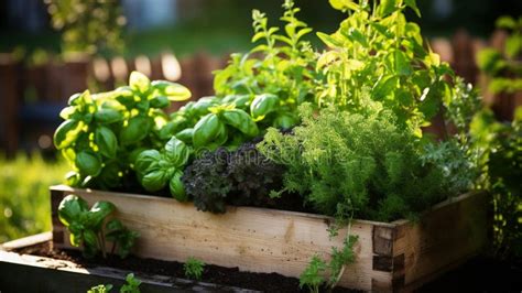 organic garden   backyard stock photo image  oasis plot