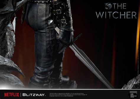 Statuette Geralt Of Rivia Infinite Scale The Witcher