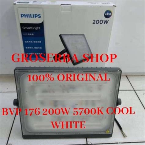 Promo Lampu Sorot Philips Led Bvp 176 200w 5700k Cool White Bvp176