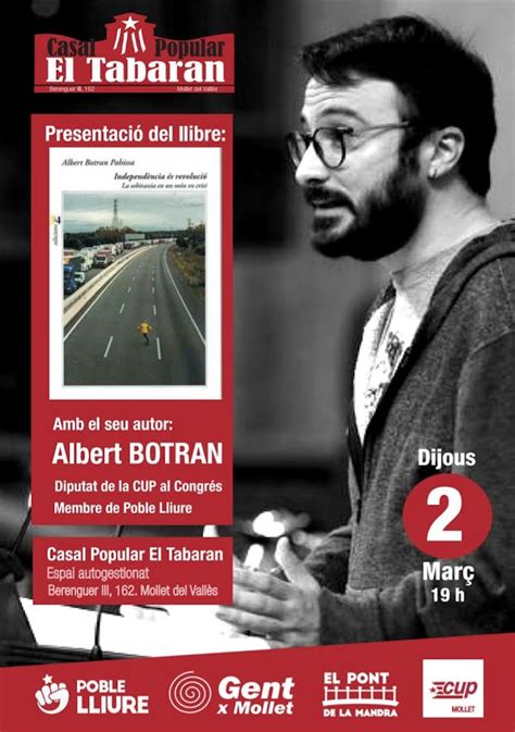 Presentaci Del Llibre Independ Ncia S Revoluci D Albert Botran Al