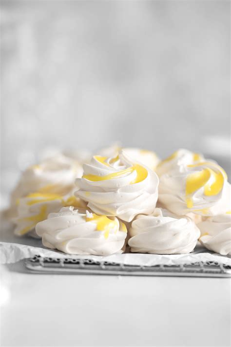 Lemon Curd Meringue Cookies Sturbridge Bakery