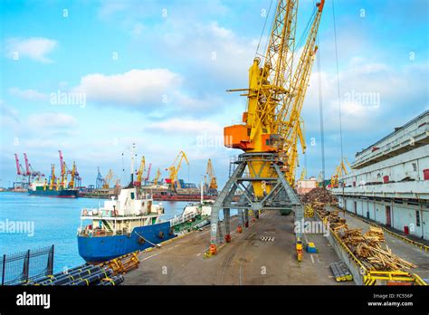 Odessa sea port, Ukraine Stock Photo - Alamy