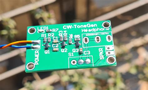 Cw Tone Generator For Morse Code Exosense Systems