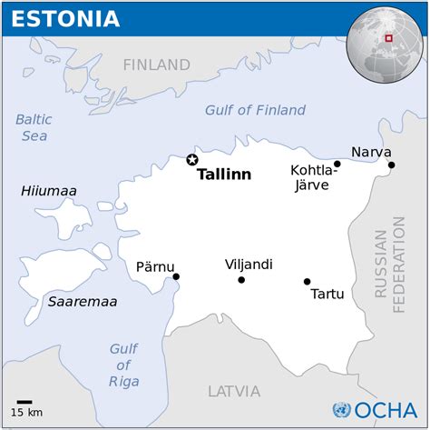 Estonia Map And Estonia Satellite Images