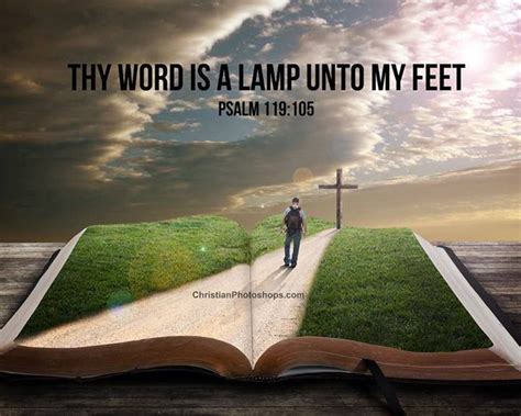 THY WORD IS A LAMP UNTO MY FEET Open Bible Bible Images Christian Bible