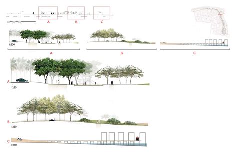 Jalmudah Shoreline Park Urbanisme Architecture Les Coupes