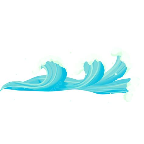 Ocean Wave Blue The Sea Seawater Png Transparent Clipart Image And