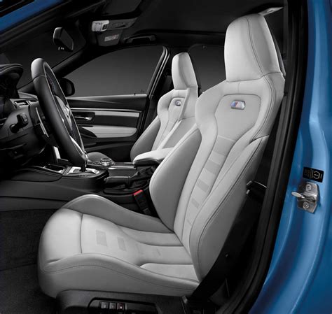 The all-new BMW M3 Sedan/Saloon, Interior. Upholstery Full Leather ...