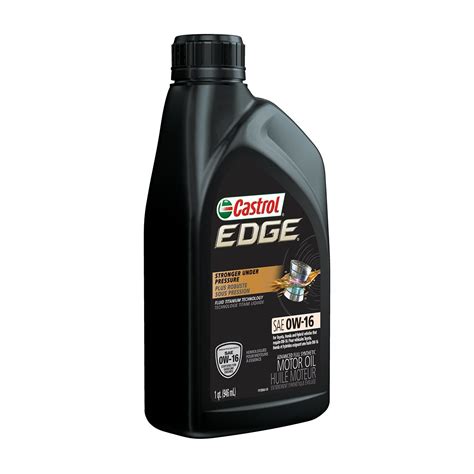 Castrol Edge Titanium Formula Engine Oil Full Synthetic 0W-16 1 Quart