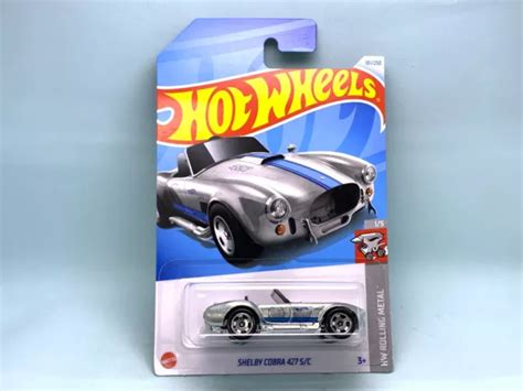 Hot Wheels Case K Mainline Shelby Cobra S C Int Carte Eur