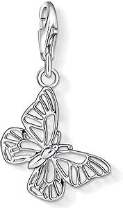 Thomas Sabo Damen Charm Anh Nger Schmetterling Charm Club Sterling