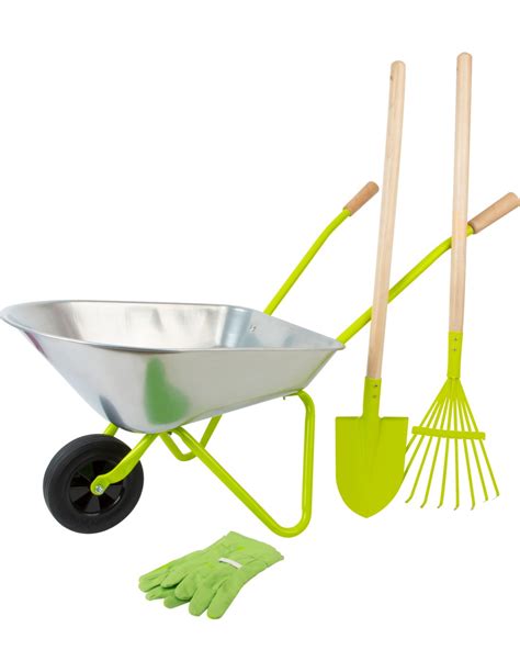 Brouette Avec Outils De Jardin Pour Enfants