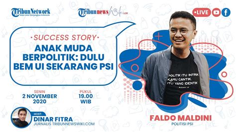 Succes Story Politik Anak Muda Ala Faldo Maldini Dari BEM UI PAN