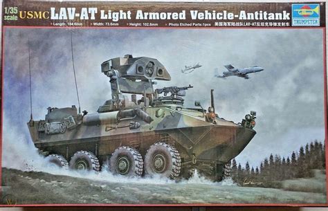 Free Extra Usmc Lav At Light Armored Vehicle Antitank Trumpeter