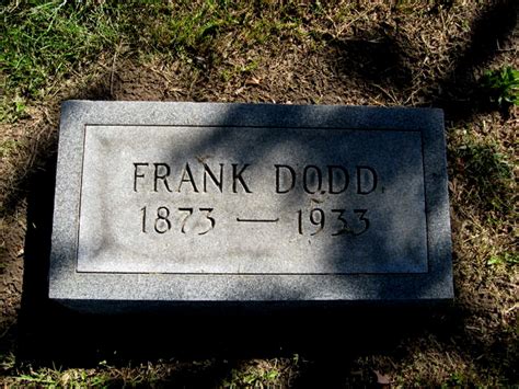 Frank Dodd 1873 1933 Memorial Find A Grave