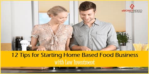 12 Tips for Starting Home Based Food Business with Low Investment