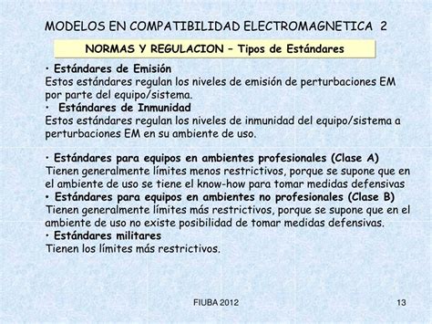 Ppt Modelos En Compatibilidad Electromagnetica Powerpoint