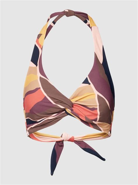 Barts Bikini Oberteil Mit Allover Muster Modell ASH Marine Online Kaufen
