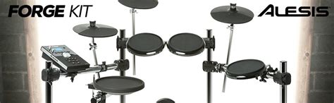 Alesis Forge Kit Eight Piece Electronic Drum Set With Forge Drum