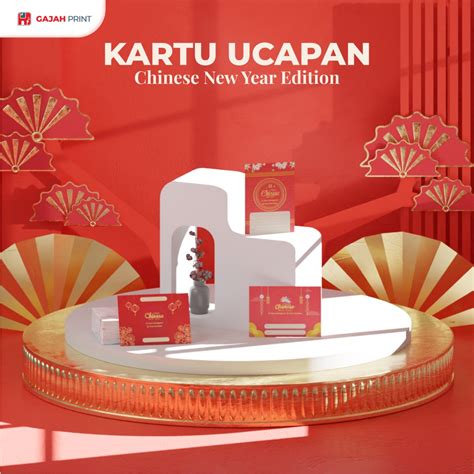 Jual Kartu Ucapan Spesial Imlek Chinese New Year Sisi Art Carton