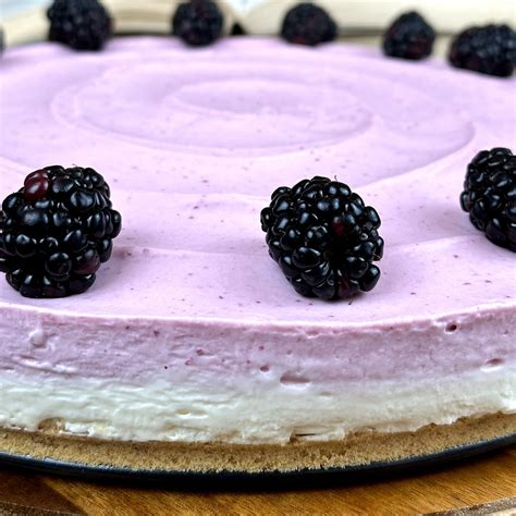 Storyline Sweets Blackberry No Bake Cheesecake