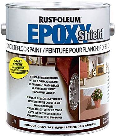 Rust Oleum Revêtement de sol béton 3 78 l 1 pièce N239133 gris