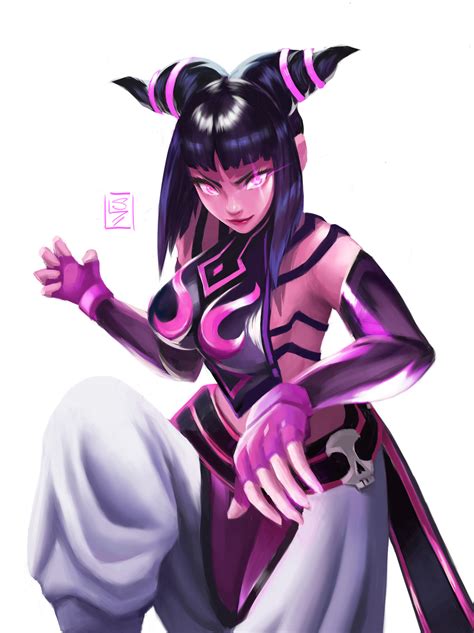 Artstation Juri From Street Fighter Fan Art