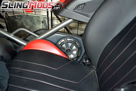 Polaris Slingshot Side Speaker Pods By SSV Works