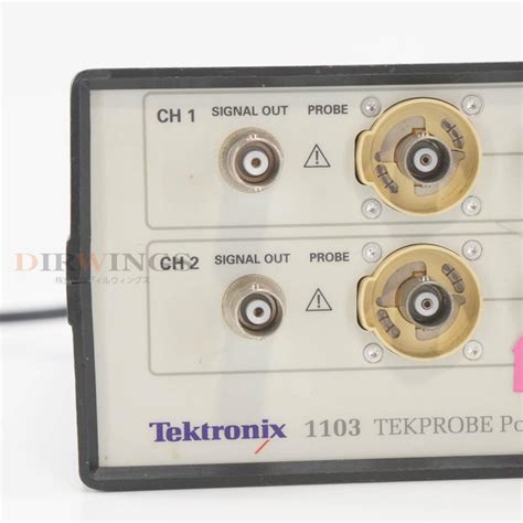 Dw Used 8日保証 Tektronix 1103 Tekprobe Power Supply プローブ用電源 プローブパワーサプライ