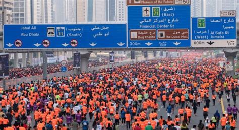 Dubai Run 2023 Breaks Record With Over 226 000 People Taking Over