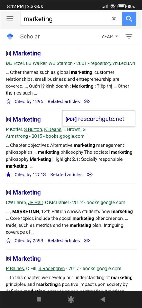 Google Scholar - Download Google Scholar App for Android