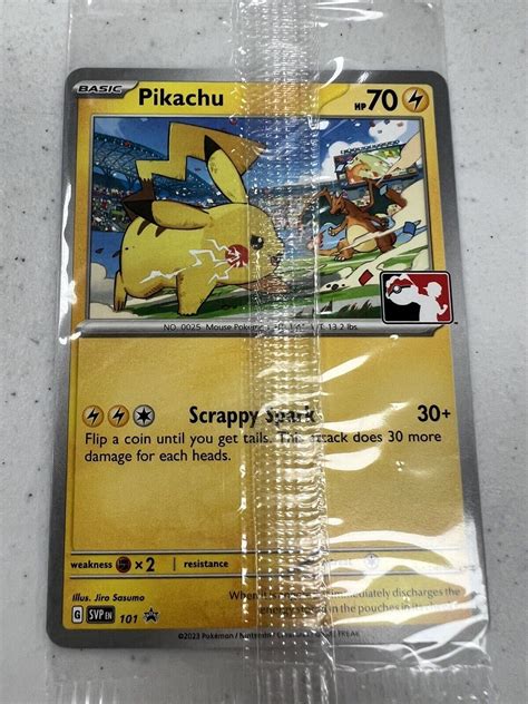 Pikachu Prize Pack Svp En 101 Promo Sealed Ebay