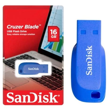 16gb Flash Drive Sandisk Cruzer Blade Th