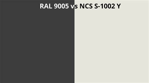 Ral Vs Ncs S Y Ral Colour Chart Uk