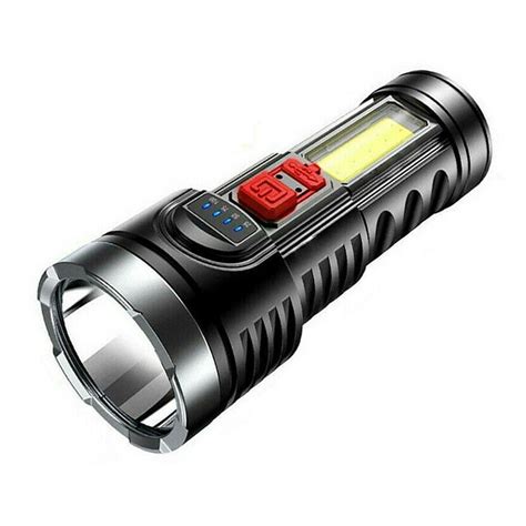 Linterna Lexus Recargable Led Lm Indicador De Carga Usb